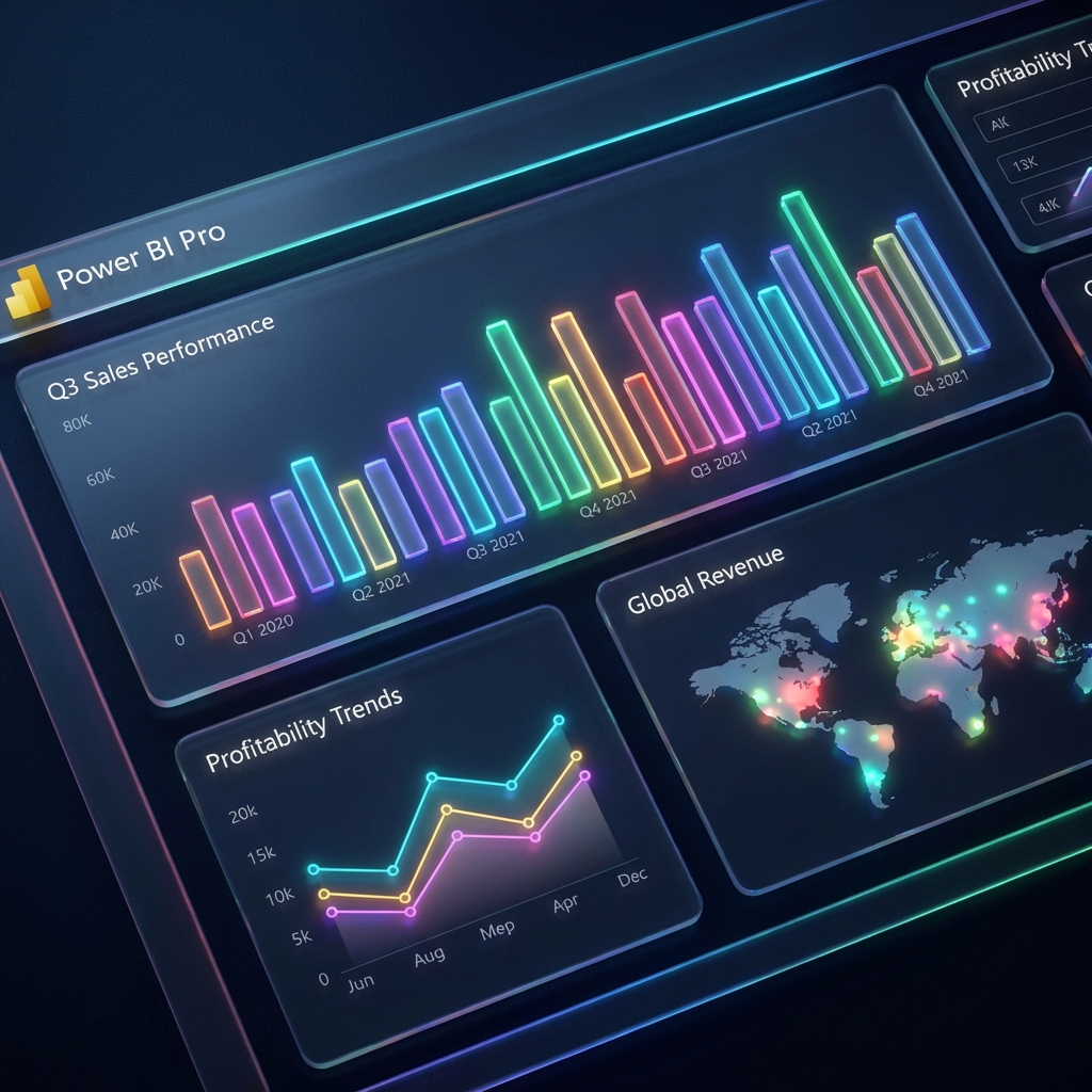 Financial Analytics Hub - Power BI Dashboard